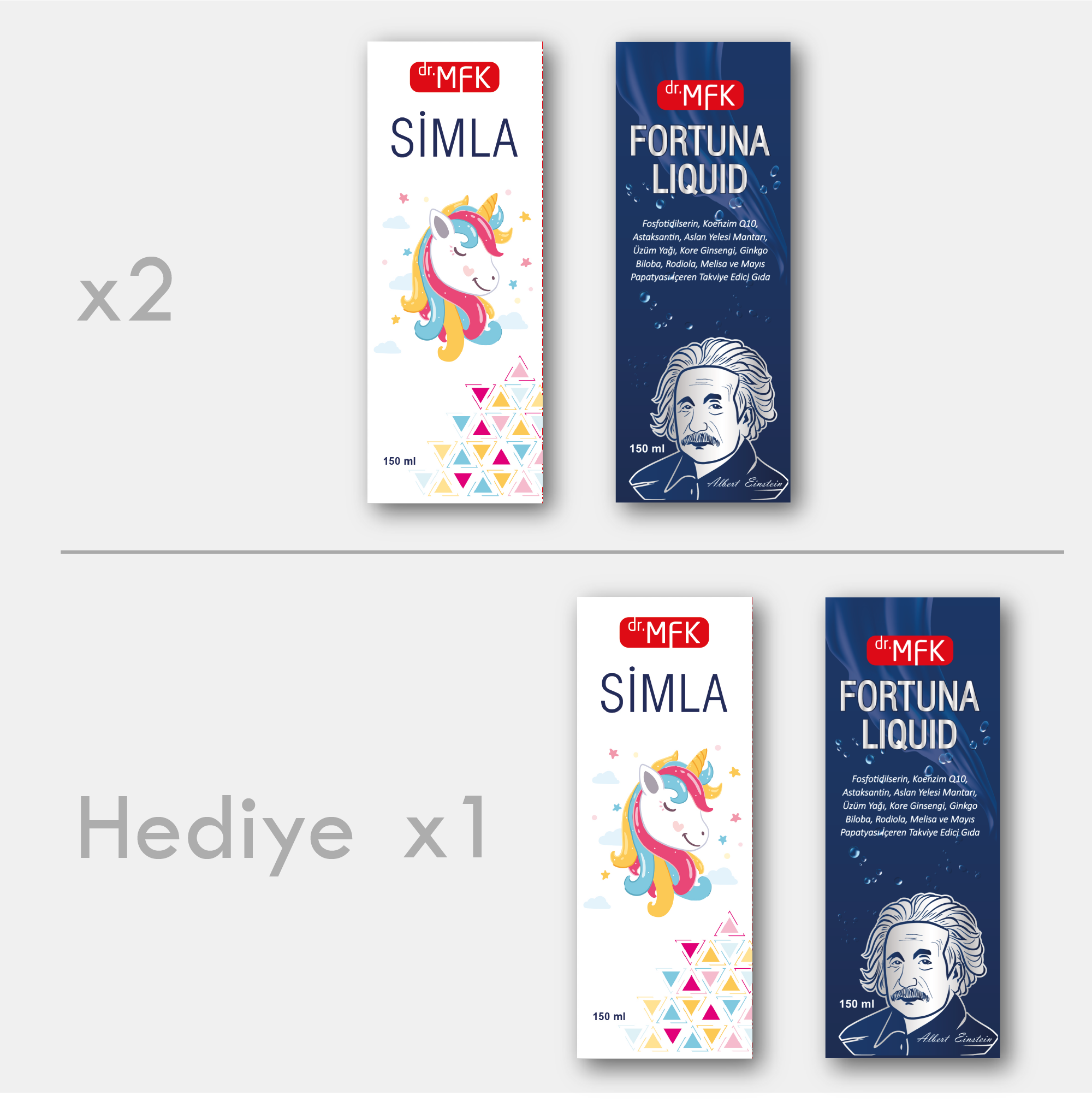 2x Simla Fortuna (1x Simla Fortuna Hediye)