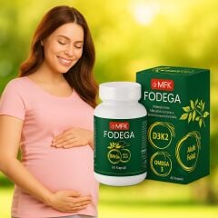 Fodega (Aktif Folat, Omega 3, D vitamini, Multivitamin)