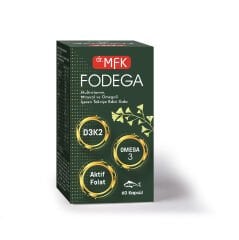 Fodega (Aktif Folat, Omega 3, D vitamini, Multivitamin)