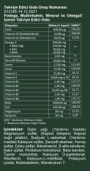 Fodega (Aktif Folat, Omega 3, D vitamini, Multivitamin)