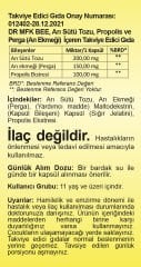 MFK Bee (Arısütü, Perga,Propolis)