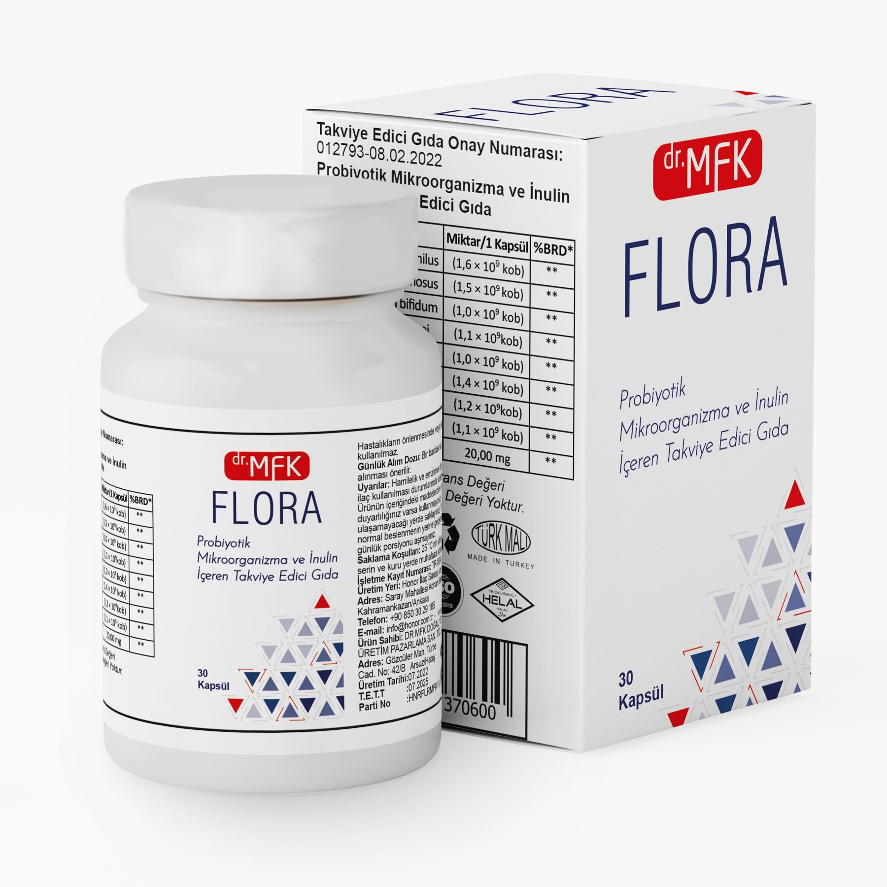 Flora (Probiyotik Takviyesi)