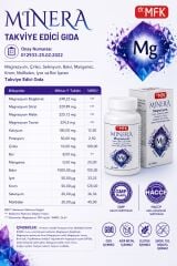 Minera (Magnezyum ,Bor,Çinko ,Selenyum)