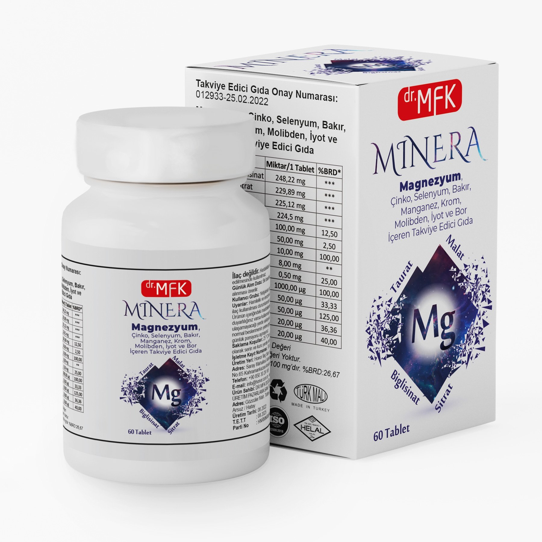 Minera (Magnezyum Çinko Selenyum)