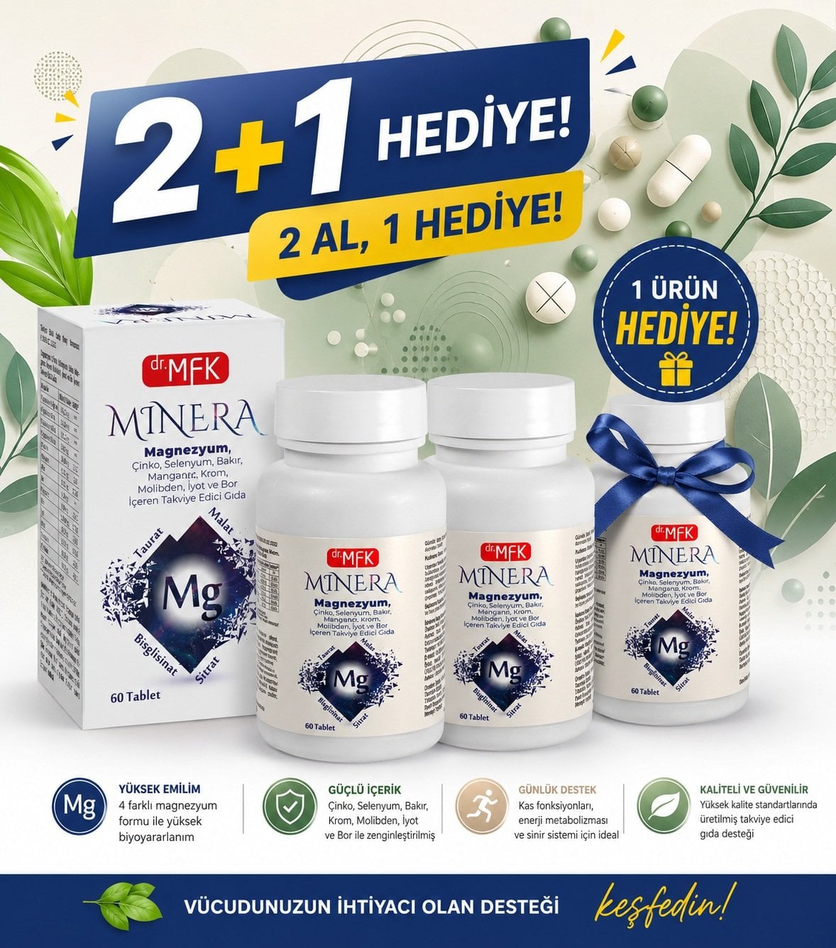 Minera Paketi (3 Minera). Kampanya