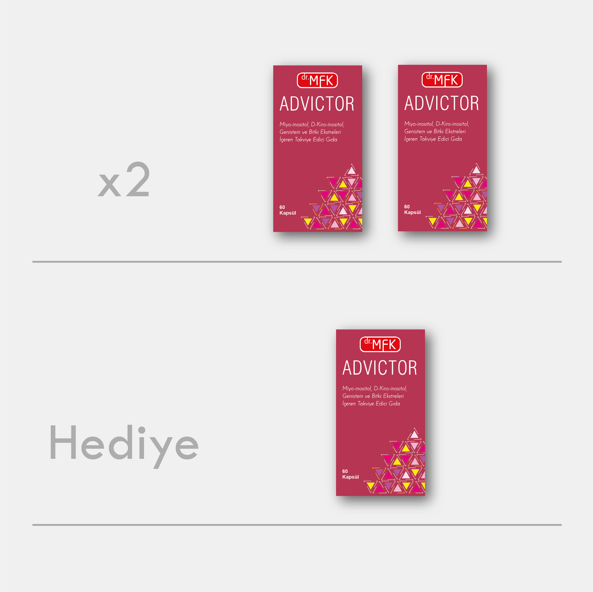 Advictor Paketi (3 Advictor)