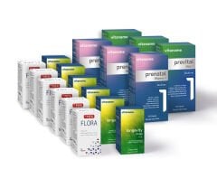 3 Aylık Eş Paketi (3x Prevital Men Bir, 3x Prenetal Women Bir, 6x Omega Active, 6x Flora)