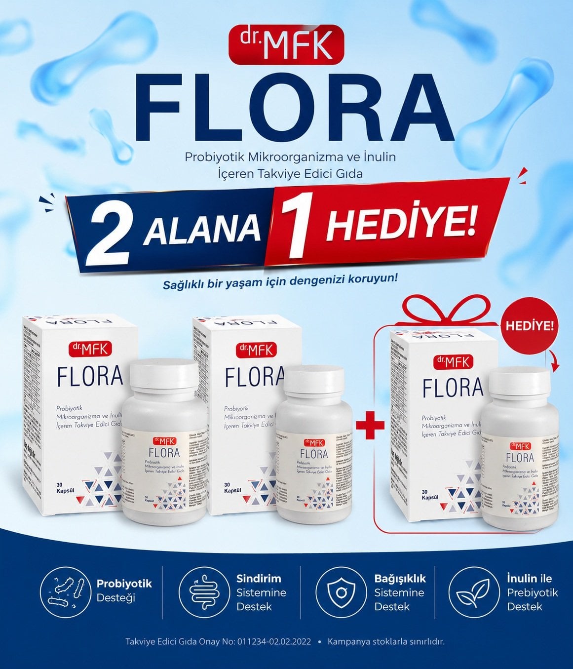 Flora Paketi (3 Flora) Kampanya