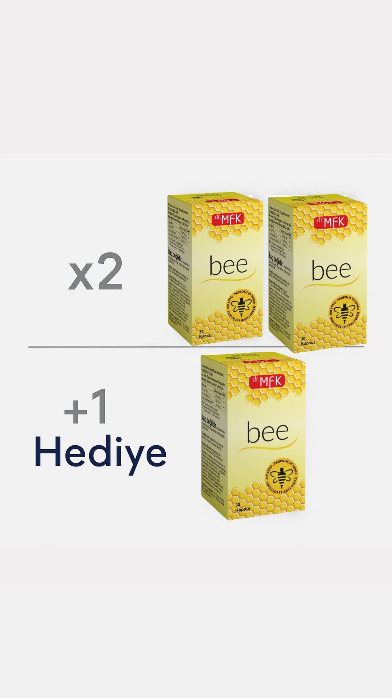 Bee arı sütü kampanya