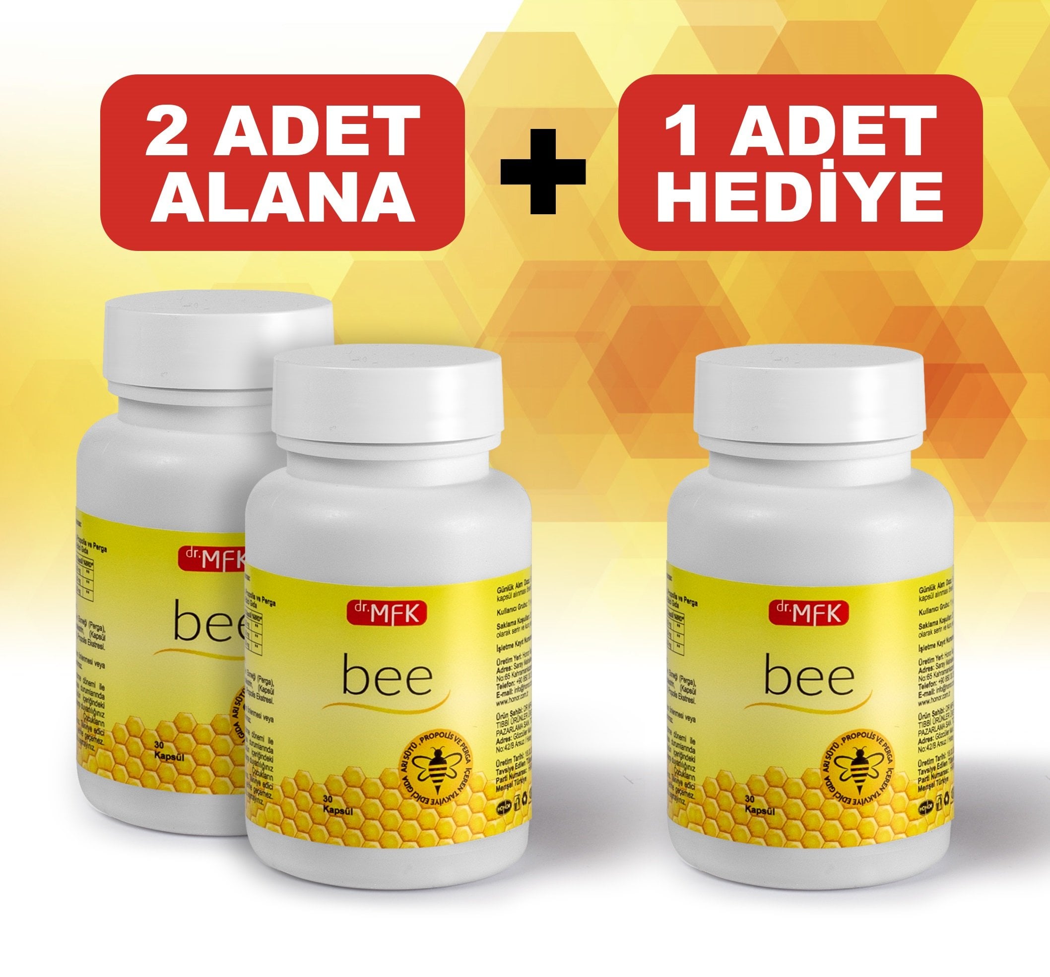 MFK Bee (Arısütü, Perga,Propolis) kampanya