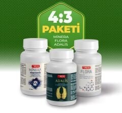 4:3 PAKETİ. MİNERA ,FLORA ,ADALİS