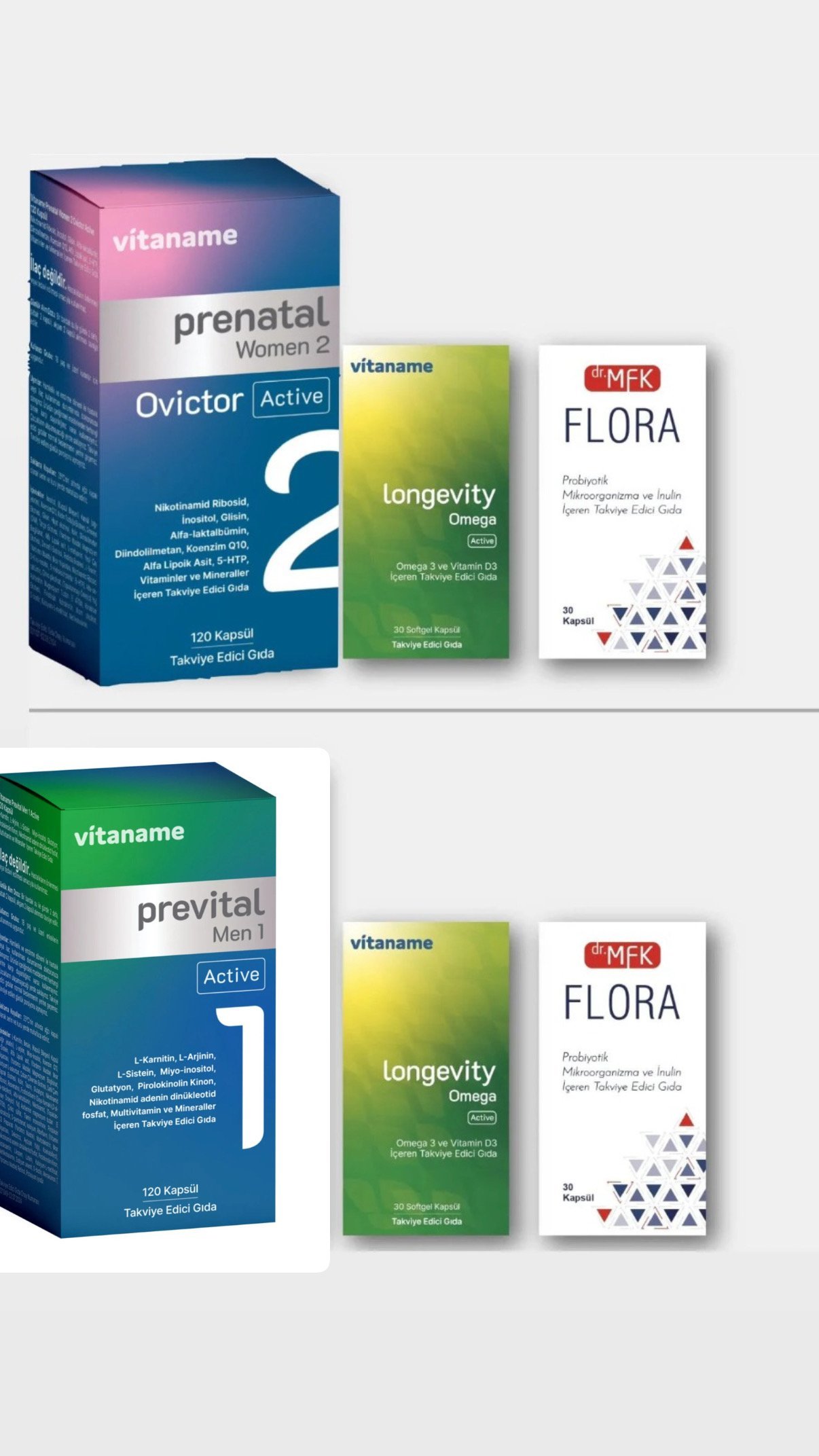 EŞ PAKETİ 2   {OVİCTOR }. 1 AY