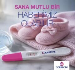 Correcta Ultra Erken Gebelik Testi 3'lü Paket - Erken Takip ve Yüksek Hassasiyet