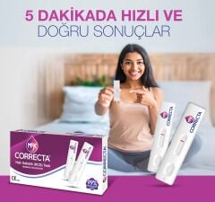 Correcta Hızlı Gebelik (HCG) Testi 10'lu Süper Fırsat Paketi - Kesintisiz Takip & Maksimum Tasarruf